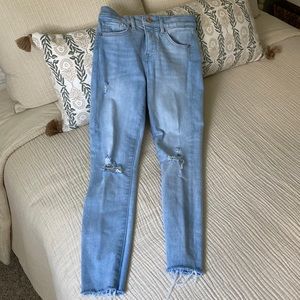 Express skinny mid rise size 2R jeans